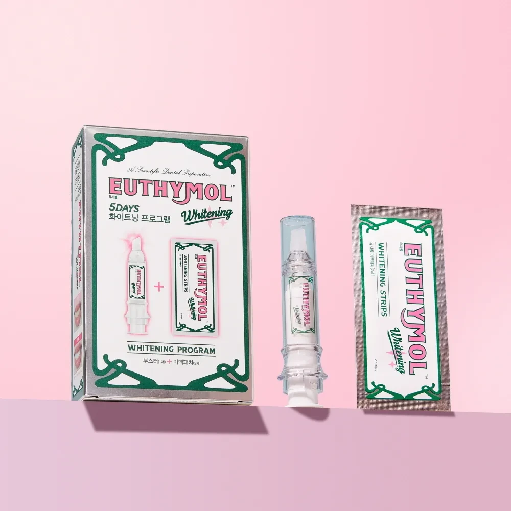 مجموعة يوثيمول لتبييض الأسنان