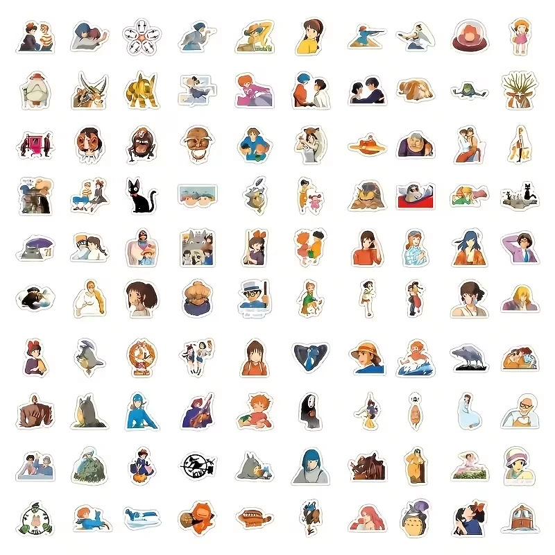 ملصقات جيبلي - ٤٥ حبة