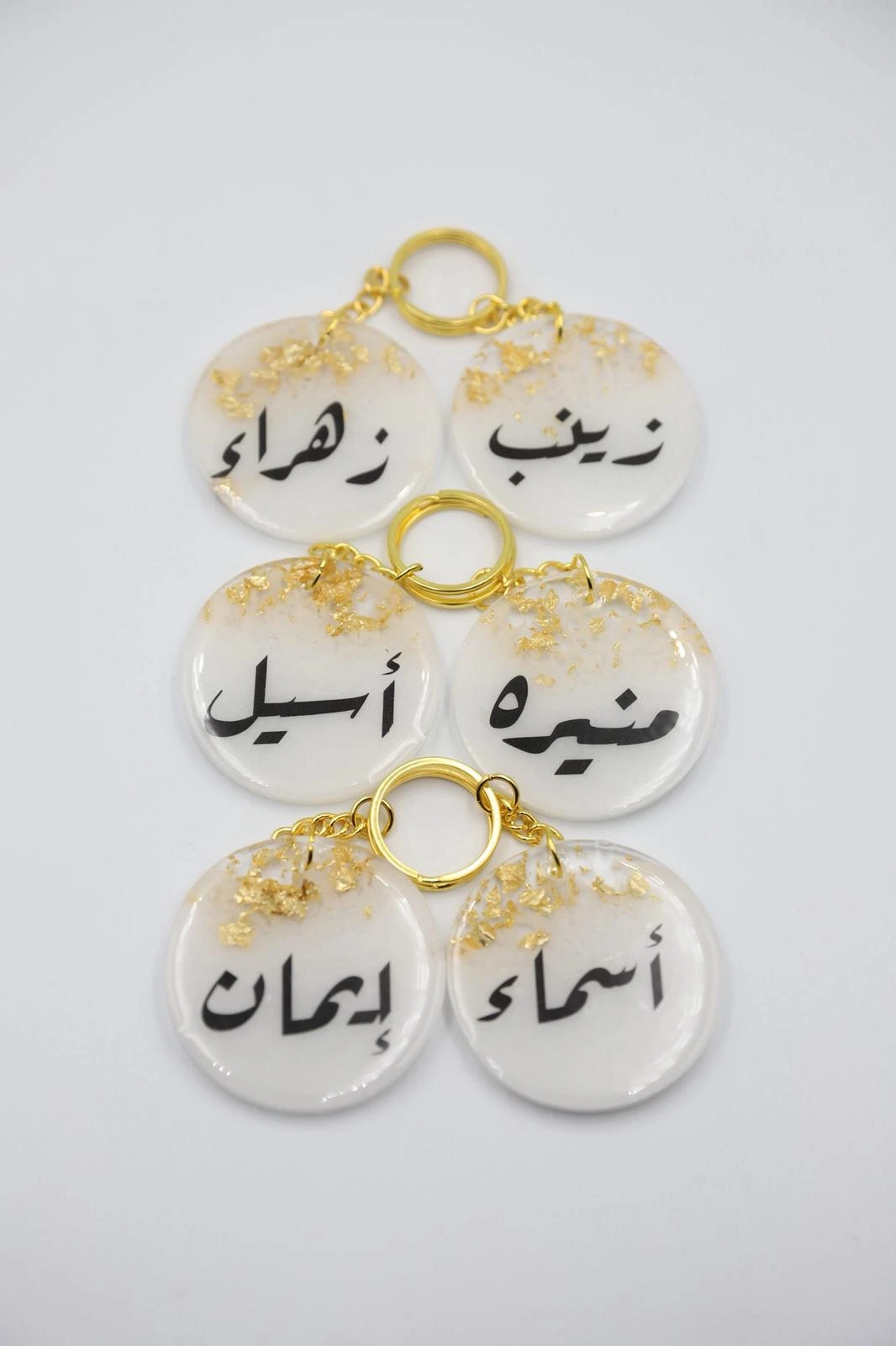 6 ميداليات بأسماء مخصصة حسب الطلب